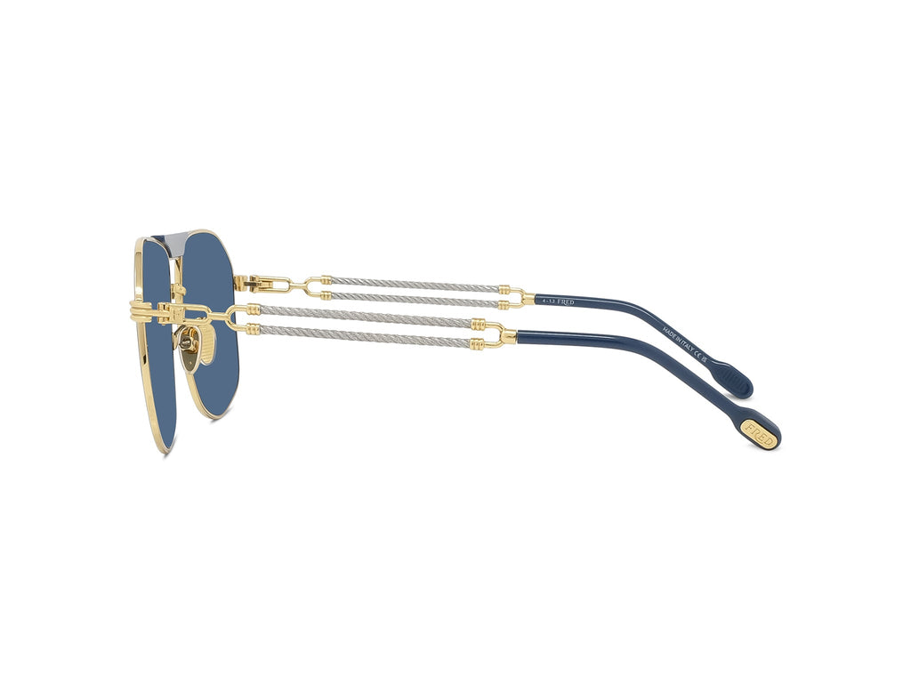 Gold Aviator Sunglasses