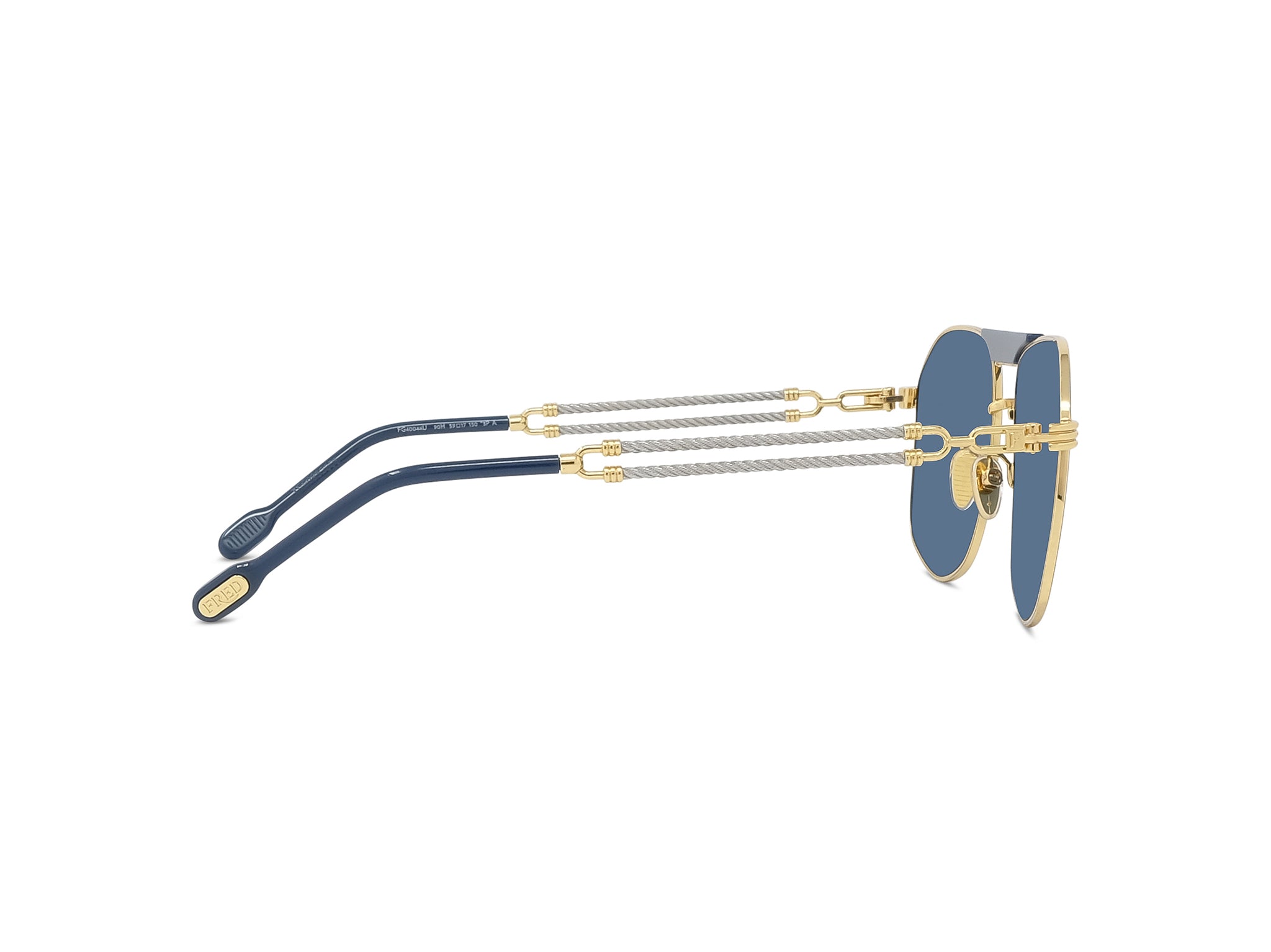 Gold Aviator Sunglasses