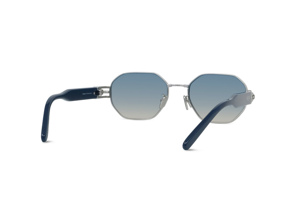 Gold Geometric Sunglasses