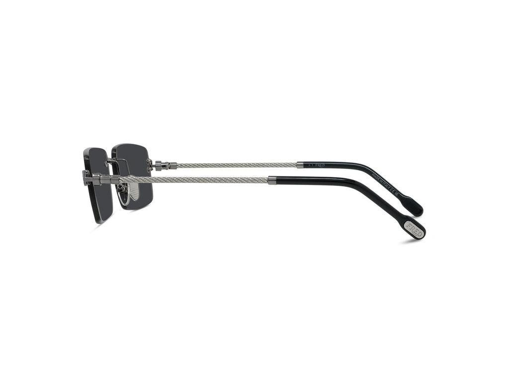 Rimless Rectangular Sunglasses