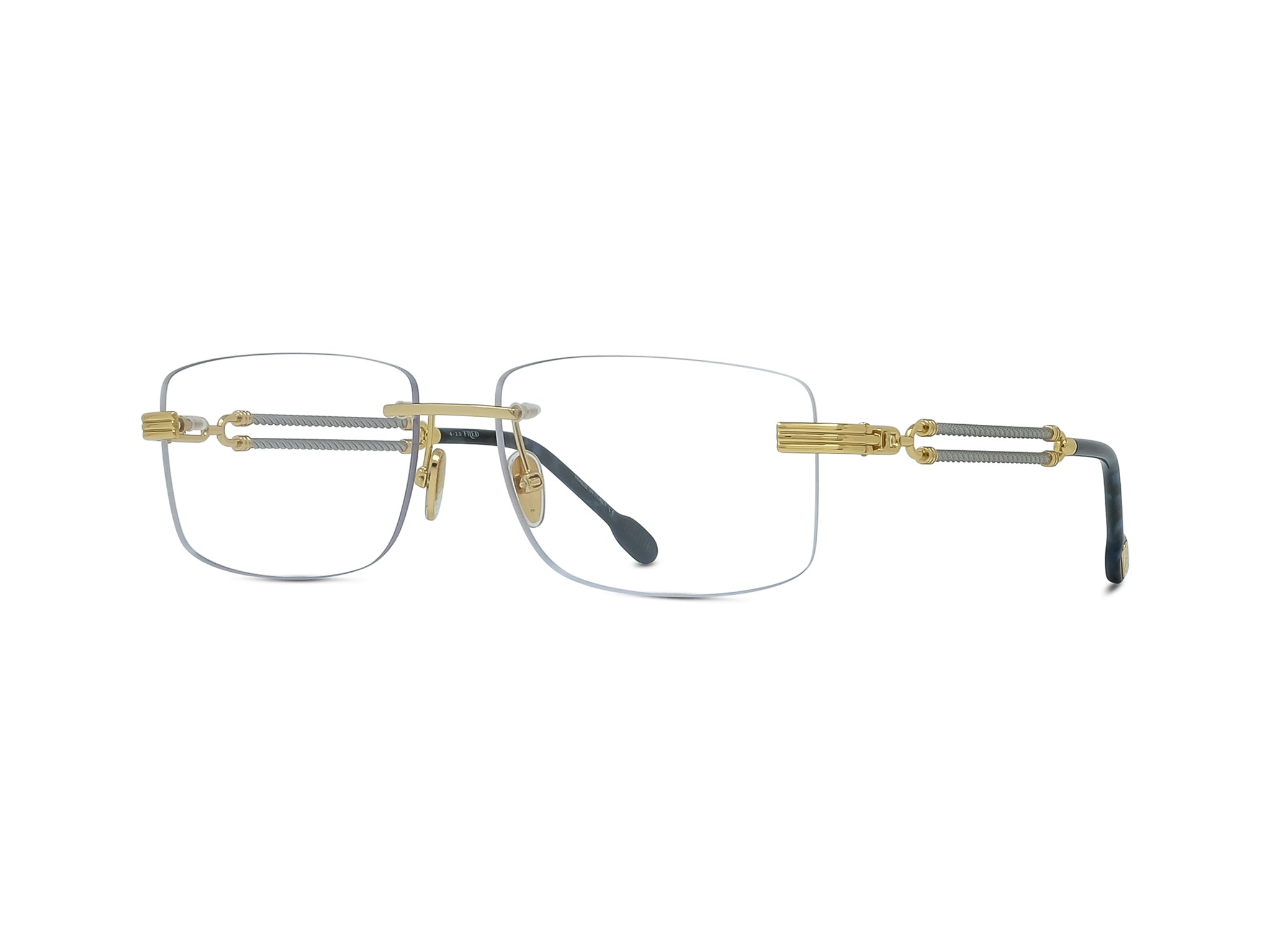 Gold Rectangle Eyeglasses