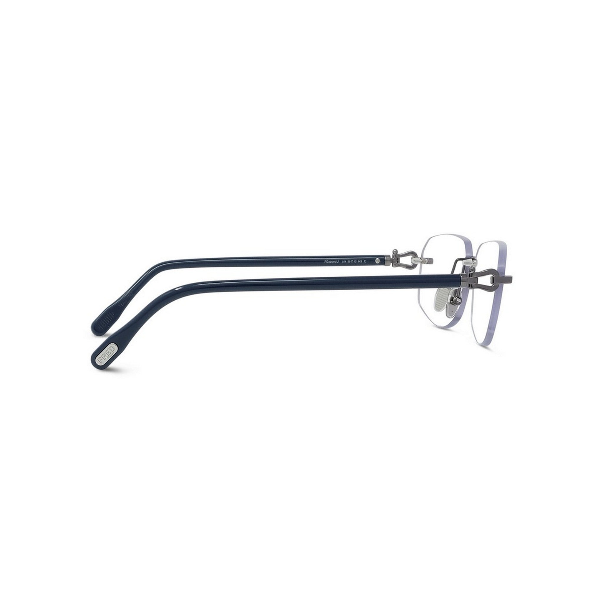 Geometric Rimless Eyeglasses