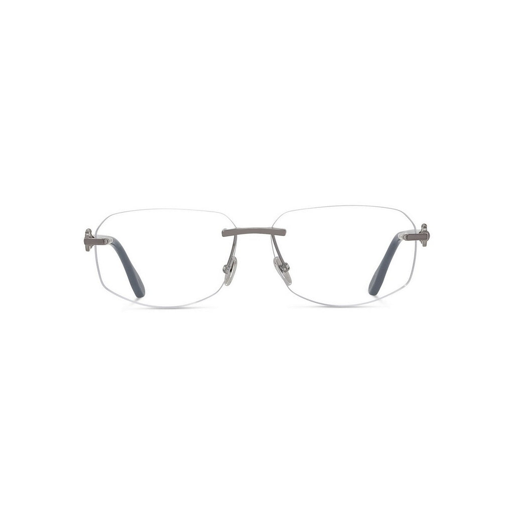 Geometric Rimless Eyeglasses