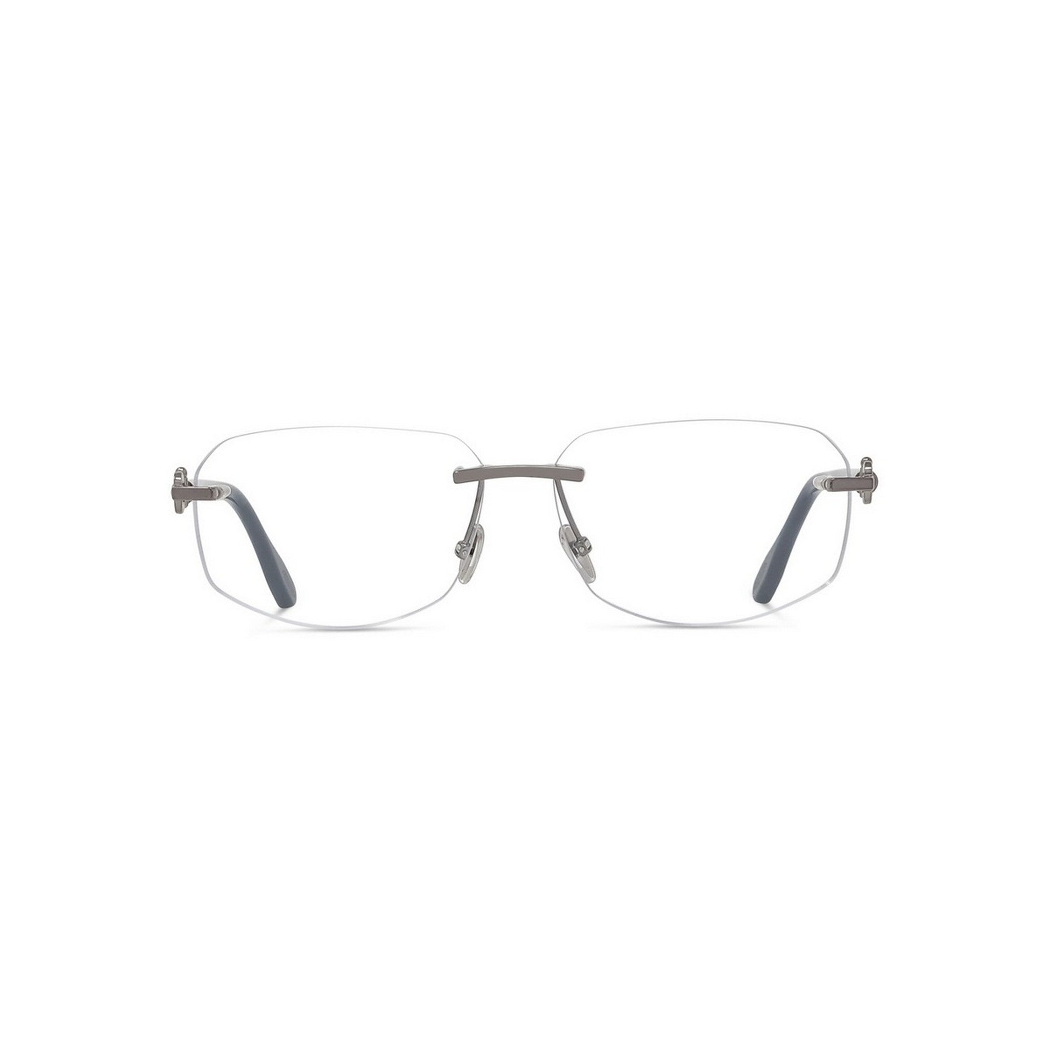 Geometric Rimless Eyeglasses