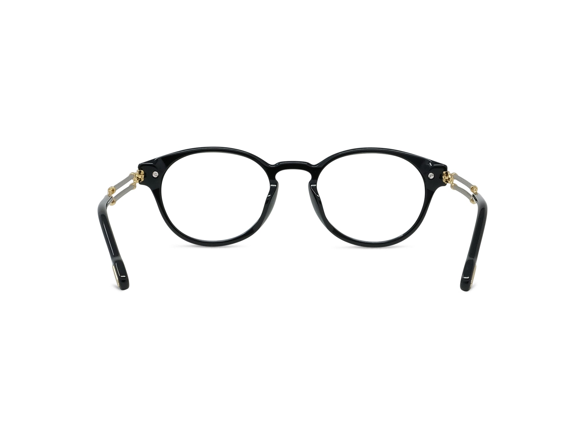 Black Pantos Acetate Eyeglasses