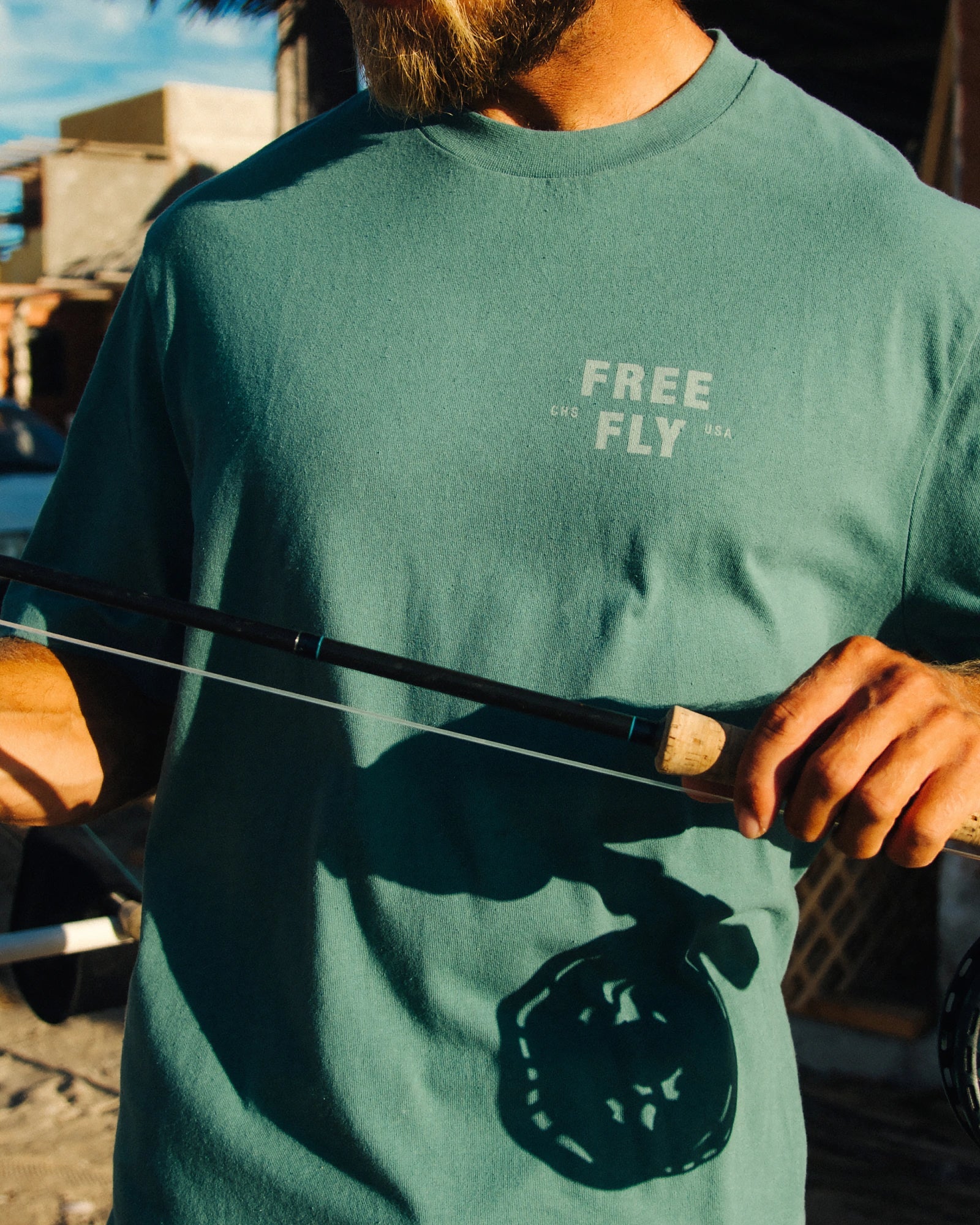 Gear & Goods Pocket Tee - Heather Black