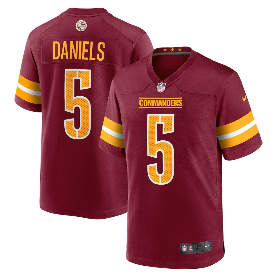 Jayden Daniels Washington Commanders Player Game Jersey