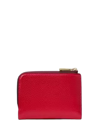 Kate Spade New York Ava Colorblocked Pebbled Leather Zip Bifold Wallet