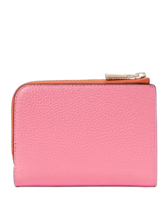 Kate Spade New York Ava Colorblocked Pebbled Leather Zip Bifold Wallet