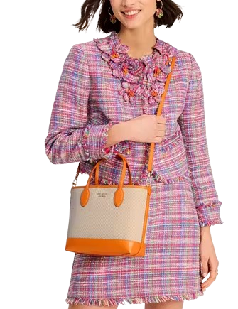 Kate Spade New York Bleecker Canvas Medium Crossbody Tote