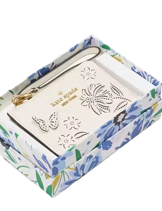 Kate Spade New York Boxed Madison Perforated Small Wristlet