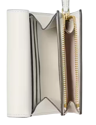 Kate Spade New York Bridget Crinkle Patent Small L-zip Wallet