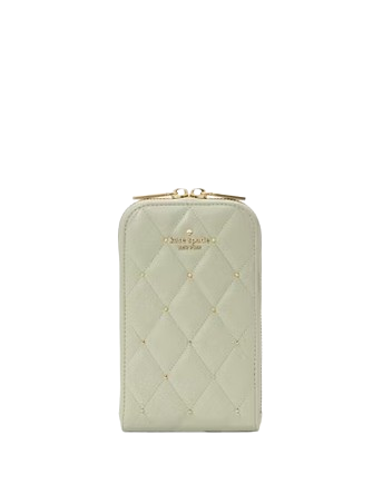 Kate Spade New York Carey Quilted Studded Phone Chain Crossbody