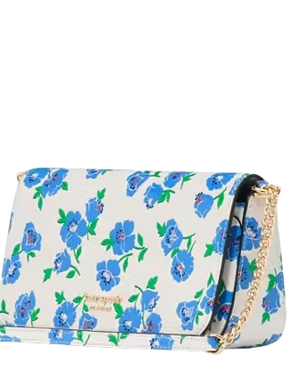 Kate Spade New York Devin Springtime Blooms Flap Chain Wallet