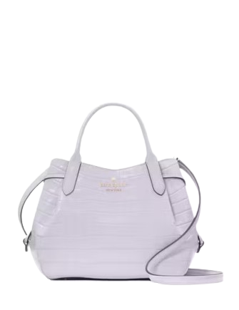 Kate Spade New York Dumpling Croc Embossed Small Satchel