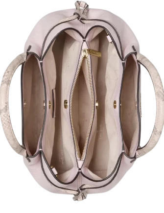 Kate Spade New York Dumpling Snake Embossed Large Satchel Bag