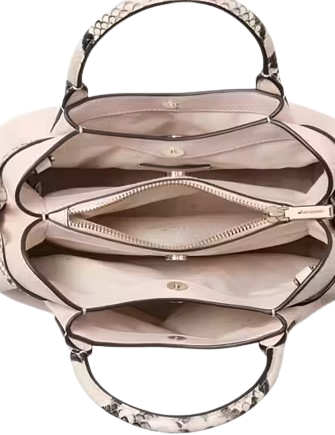 Kate Spade New York Dumpling Snake Embossed Small Satchel