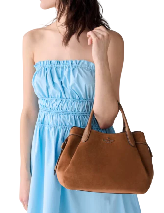 Kate Spade New York Dumpling Suede Large Satchel Bag