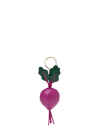 Kate Spade New York Harvest Time 3D Beet Vegetable Keychain