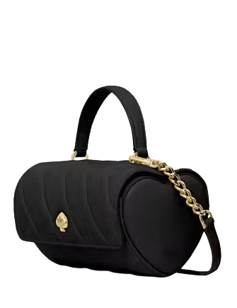 Kate Spade New York Heart Barrel Quilted Crossbody