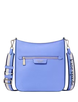Kate Spade New York Hudson Pebbled Leather Large Messenger Crossbody