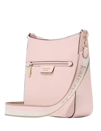 Kate Spade New York Hudson Pebbled Leather Messenger Crossbody