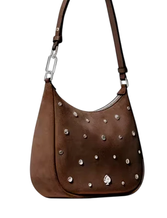 Kate Spade New York Kayla Suede Studs Large Shoulder Bag
