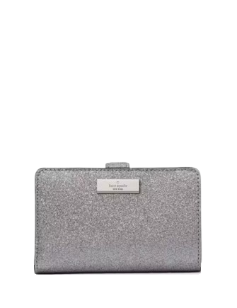 Kate Spade New York Kenzie Boxed Glitter Medium Compact Wallet