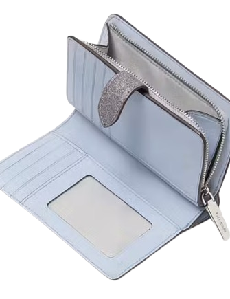 Kate Spade New York Kenzie Boxed Glitter Medium Compact Wallet