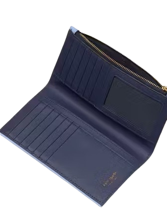 Kate Spade New York Knott Colorblocked Zip Slim Wallet