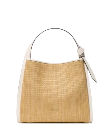 Kate Spade New York Knott Straw Carryall Bag
