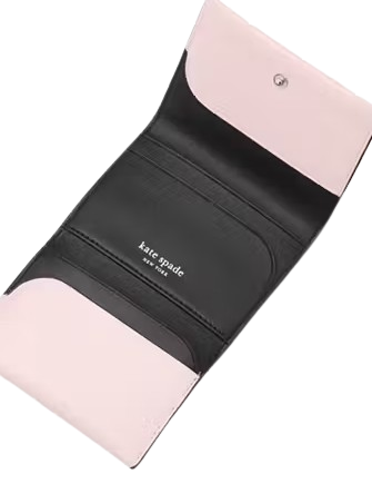 Kate Spade New York Label Card Case Trifold Wallet