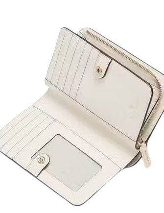 Kate Spade New York Lena Straw Medium Bifold Wallet
