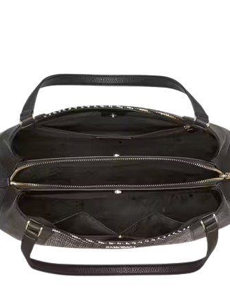 Kate Spade New York Lena Straw Triple Compartment Shoulder