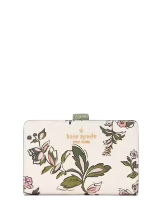 Kate Spade New York Madison Floral Medium Bifold Wallet