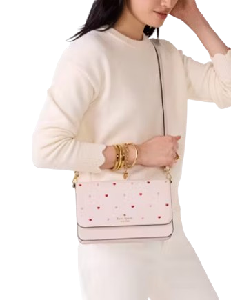 Kate Spade New York Madison Heart Studs Willow Convertible Crossbody