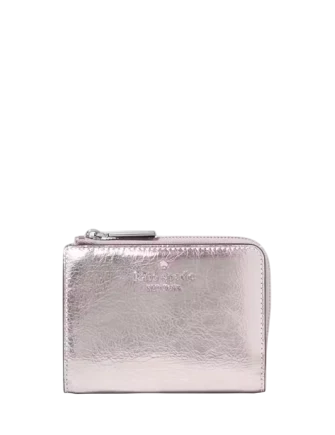 Kate Spade New York Madison Metallic Small L-zip Wallet