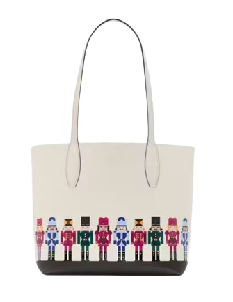 Kate Spade New York Oh What Fun Nutcracker Small Tote