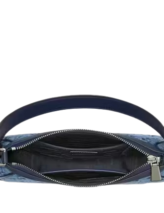 Kate Spade New York Spade Flower Jacquard Denim Convertible Shoulder Bag