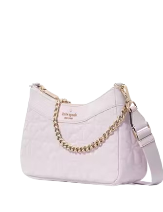 Kate Spade New York Spade Flower Quilted Fabric Convertible Crossbody