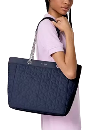 Kate Spade New York Spade Flower Quilted Nylon XL Tote
