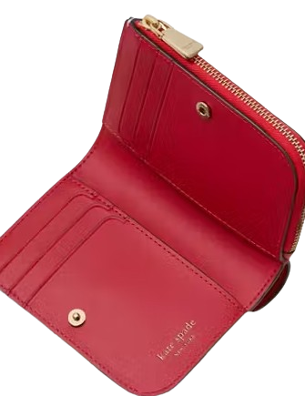 Kate Spade New York Spade Flower Small Compact Wallet
