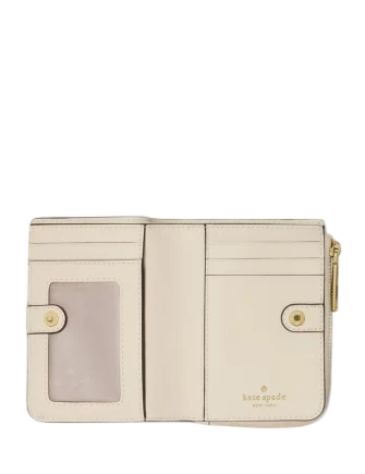 Kate Spade New York Spade Flower Small L-zip Wallet