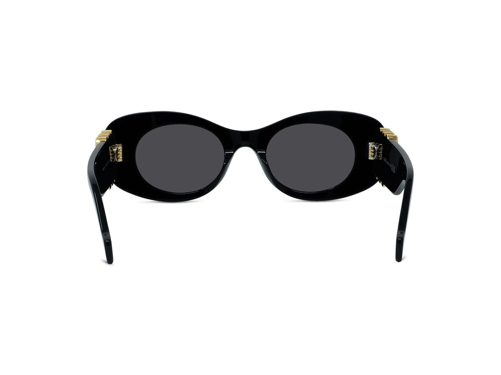 Oval Acetate Sunglasses
