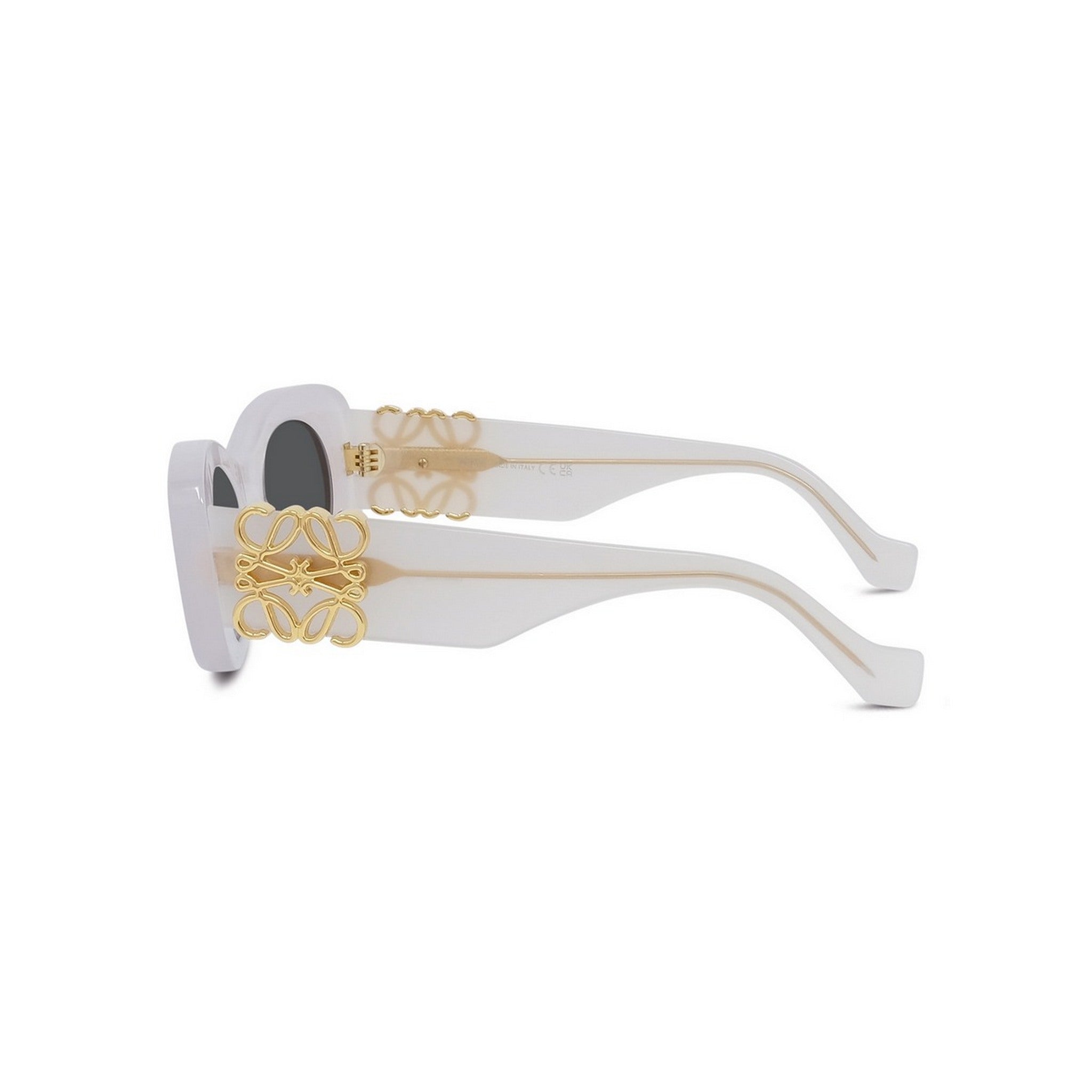 Oval Acetate Sunglasses