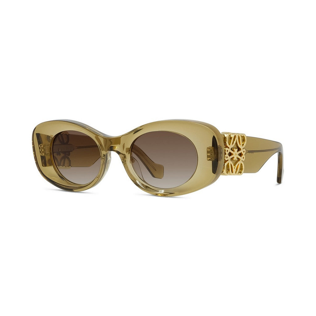 Oval Acetate Sunglasses