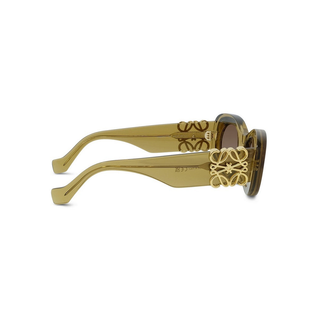 Oval Acetate Sunglasses