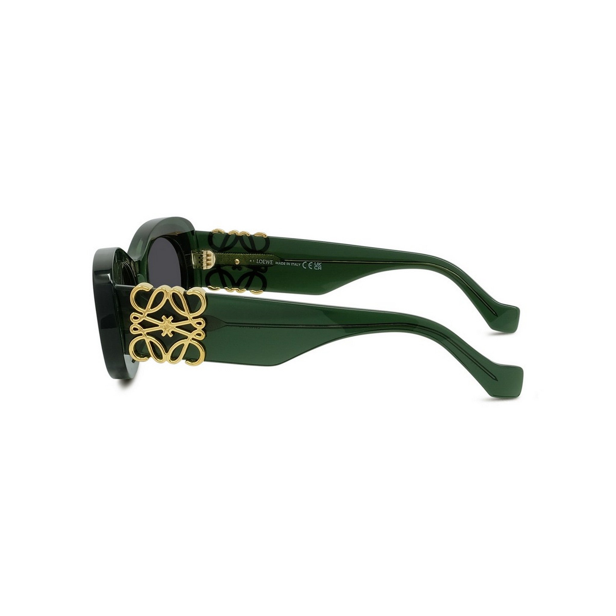 Oval Acetate Sunglasses