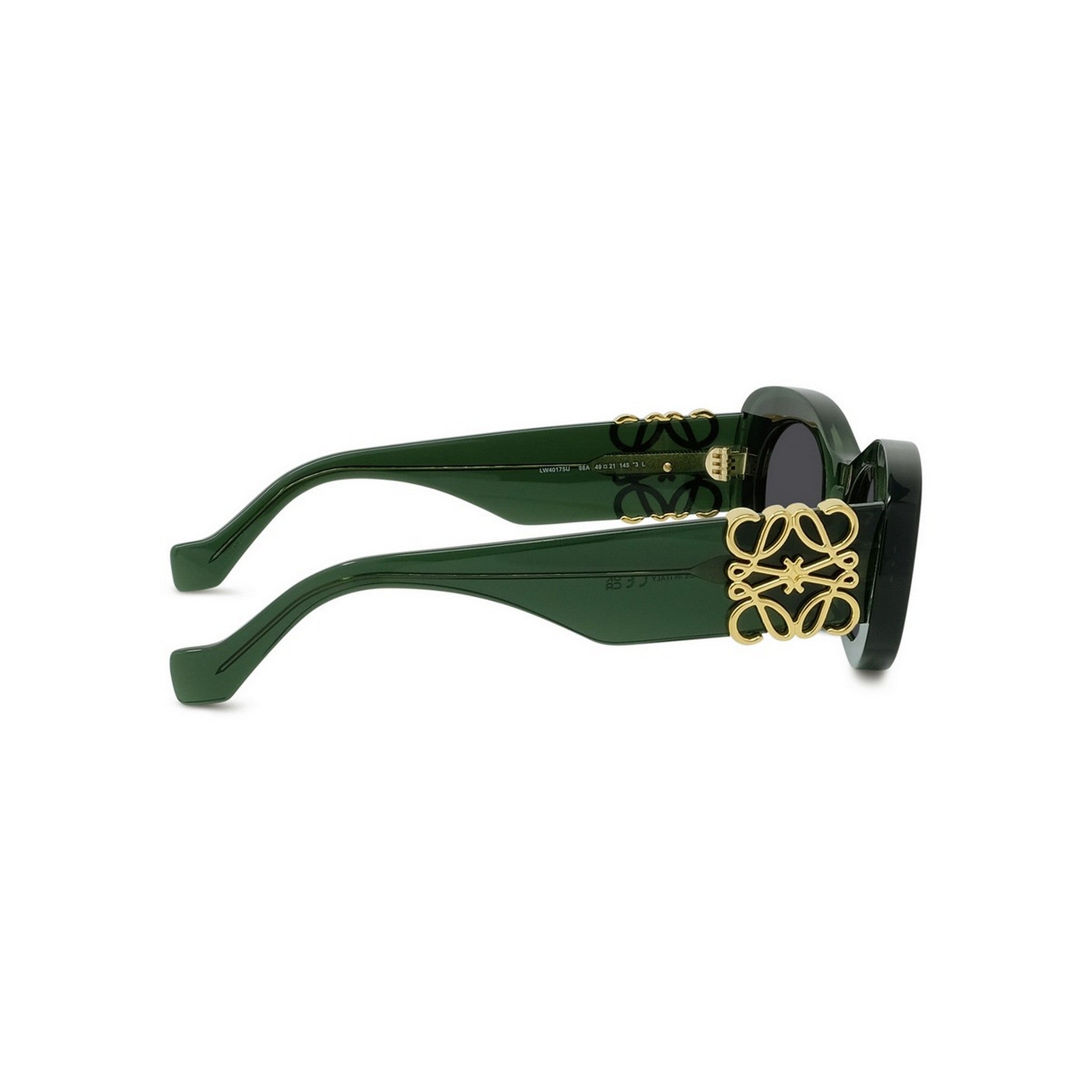 Oval Acetate Sunglasses