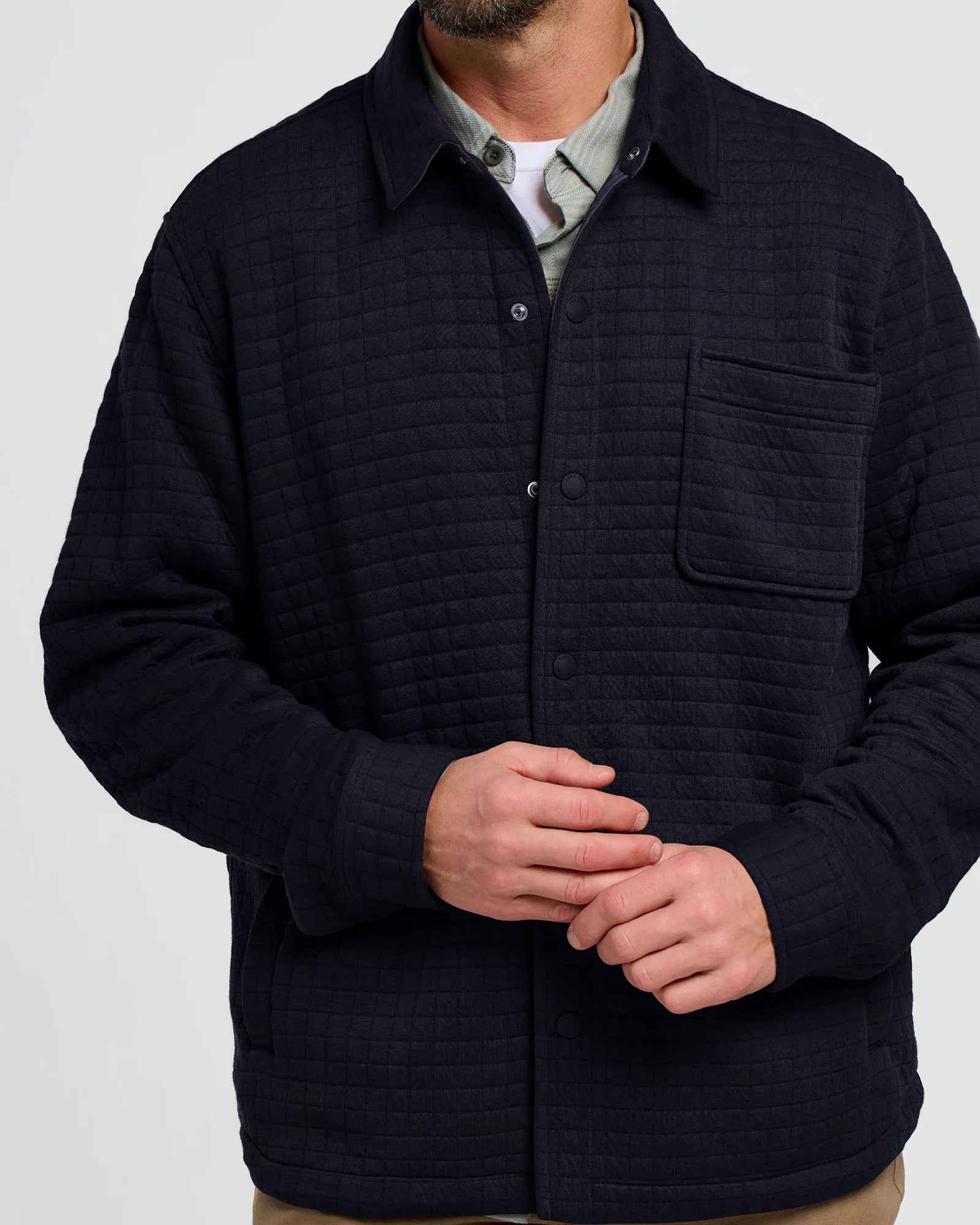 Men's Downvalley Overshirt - Black